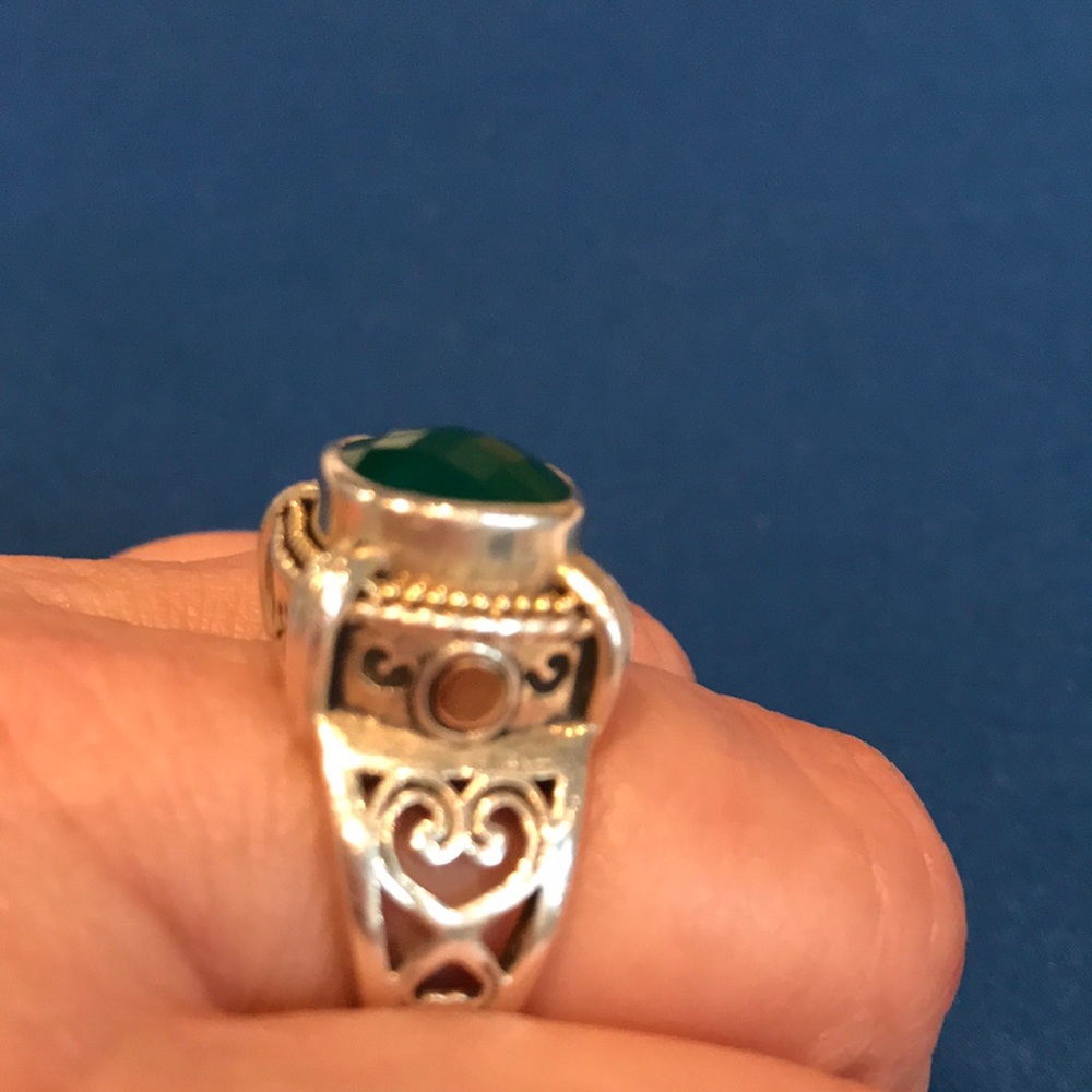 Sterling silver ring - Picture 2 of 3
